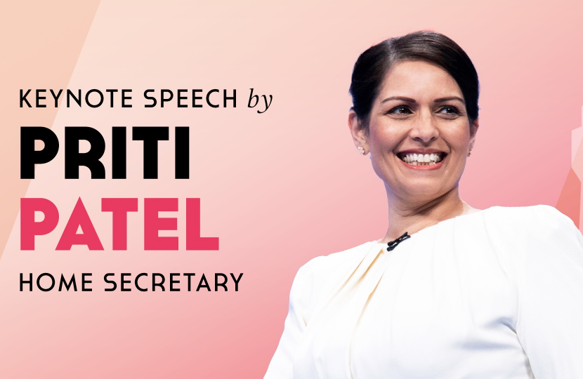 Spring Conference 2022: Address from Home Secretary Priti Patel Spring Conference 2022: Address from Home Secretary Priti Patel