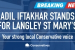 Adil Iftakhar stands for Langley St Mary's